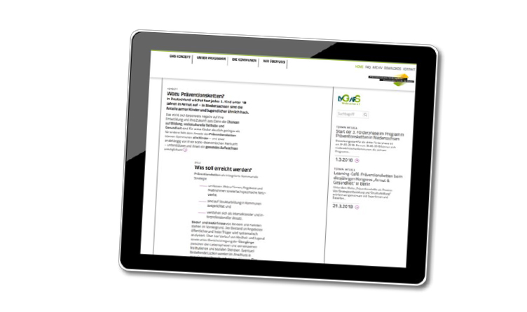 Praeventionskette Niedersachsen Website Praeventionskette Niedersachsen Website